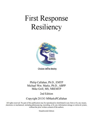 cover image of First Response Resiliency